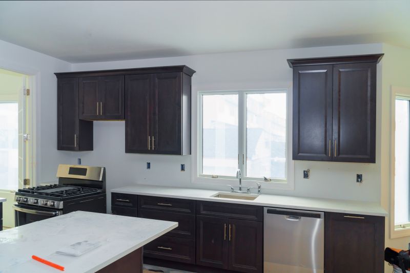 Wood Cabinet Staining in Carmel, IN